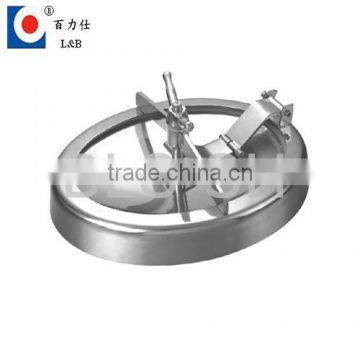 Top sale sanitary stainless steel YAW round manhole cover