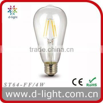 edison style led bulb ST64 4W E27 B22 base