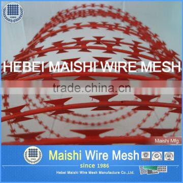 Military Galvanized Steel Razor Wire Rolls Wholesaler photo-3