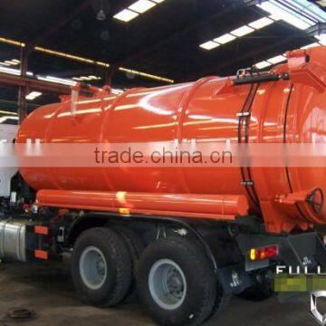SINOTRUK 6X4 13M3-22M3 Vacuum Sewage Suction Tank Truck For Oil photo-3