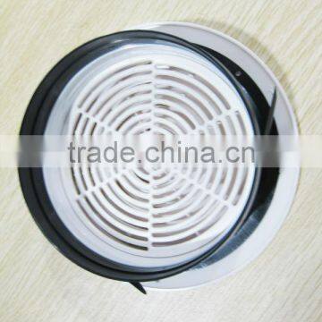 ABS Round Ceiling Adjustable Diffuser With Connector photo-5