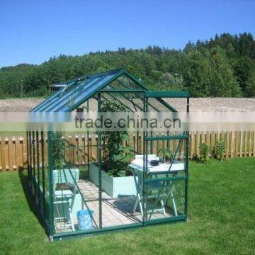 Perfect choice dwarfwall commerical halls glazing professional glass greenhouse gardening supplies of China