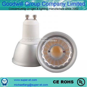 AC85-265V 3W aluminum GU10 E11 E14 E17 COB LED spotlight 3000K 5000K 6500K