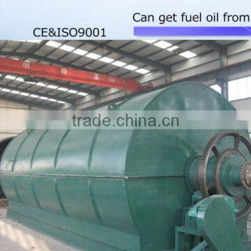 high efficiency used oil pyrolysis plant with no pollution