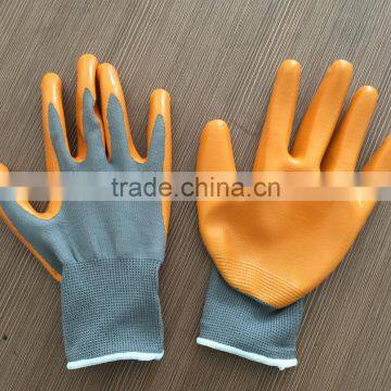 Nitrile Coated Nylon Work Gloves Size 9 EU photo-4