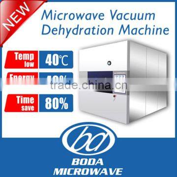 batch type microwave vacuum dehydration machine