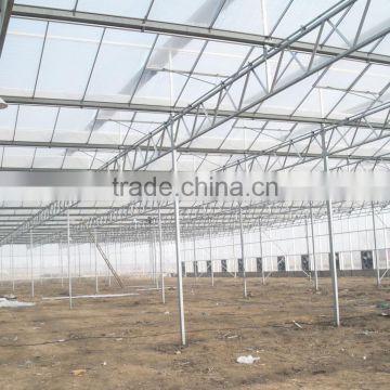 Hot dip galvanized steel structure greenhouse PC board