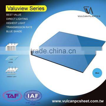 Plastic Polycarbonate Solid/ Corrugated Sheets (Valuview Blue Series) photo-5