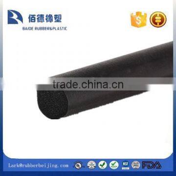 Black silicone foam hose