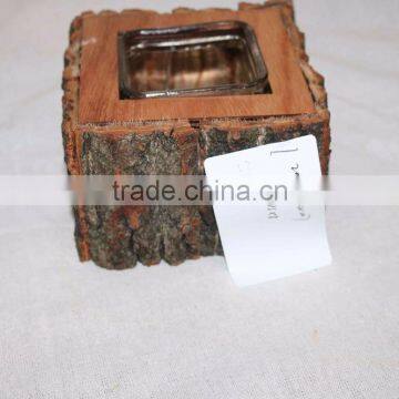 wholesale Exqusite modern design wooden candle holder for sale