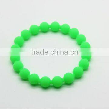 Glow Silicone Bead Bracelet Silicone Bracelet photo-2