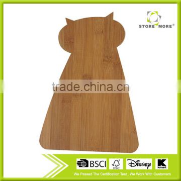 Cute Design/Shape Bamboo Cutting Board , 30*21*1cm