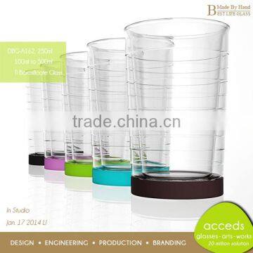 Customized Handmade Glass Tumbler Colored photo-6