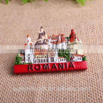 Wholesale souvenir resin world city fridge magnets custom