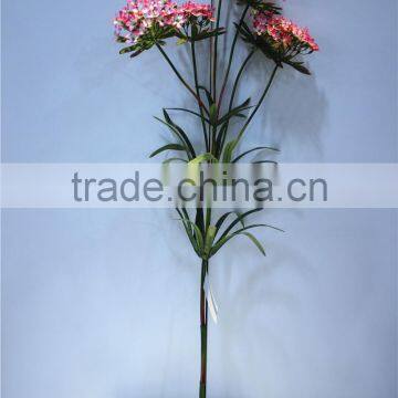 Home Garden Decoration 108cm Hight Pink Single Branch 6 Heads Small Artificial Wedding Flowers ELTH03 0402 photo-2