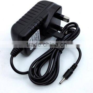 UK Plug 14V 500mA Power Adapter with CE EMC LVD ROHS