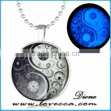 Party Supplier Huge Bulk Jewelry Factory Round-shape Luminous Necklace Light Necklace Fashion Jewelry Necklace