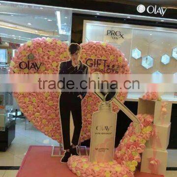 Wedding Artificial Rose Flowers for Wall Decoration photo-3
