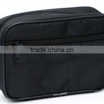 Men Black Oxford Toiletry Bag With Net photo-2