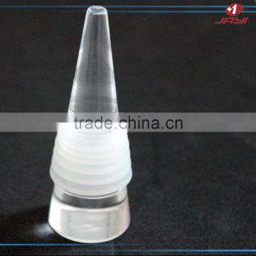 Wholesale novelty cheap custom fancy Christmas decorative lucite plastic acrylic wine bottle stopper