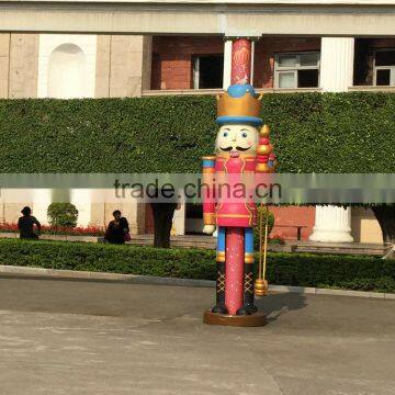 Outdoor Fiberglass Soldier Decoartion photo-2