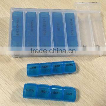 Wholesale Plastic Portable Travelling Pill Box 7 Day photo-3