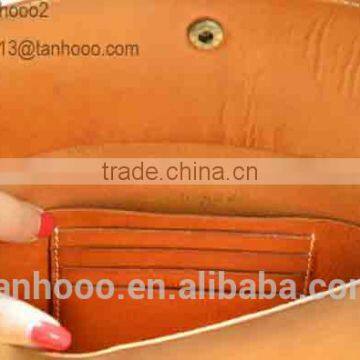 Classy Wholesale Elegant Genuine Leather Lady Envelope Clutch Bag photo-2
