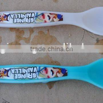 Cute and Healthy bulk buy from China plastic salad spoon for children