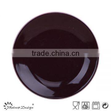 16pcs Round Shape Purple Dinnerware Set photo-3