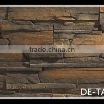 classical style textured outdoor wall culture stone, outdoor wall stone veneer for sale