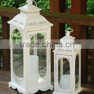 New 2017 White Vintage Style Moroccan Lantern Candle Holders photo-2
