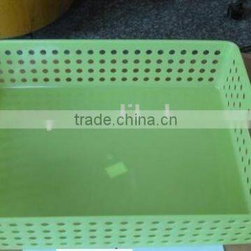 Plastic Basket Laundry Storage Basket Vegetable Fruit Basket photo-2