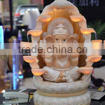 Foshan wholesale resin garden elephant water fountain for sale