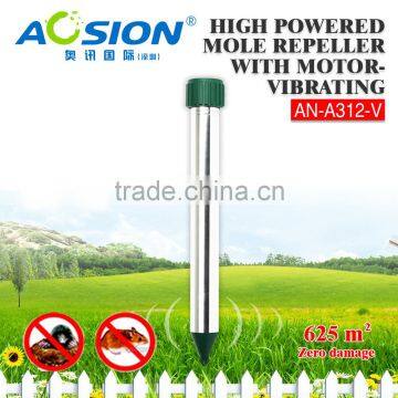 AOSION Wonderful mole repeller with motor vibrating