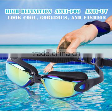 Professional and better view swimming goggles