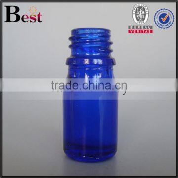 5ml Glass Cosmetic Serum Dropper Bottle Essential Oil Perfume Blue Glass Cosmetic Serum Dropper Bottle Wholesale Free Sample photo-2