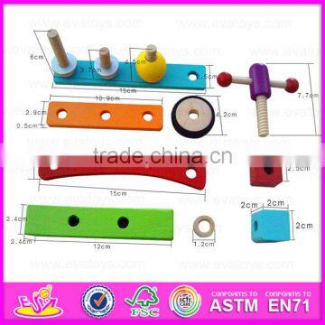 Amusing Educational Wooden Screw Assembly Toy Car for Kids,Multipurpose Wooden Toy Screw Nut Combination for Children W03C017 photo-3