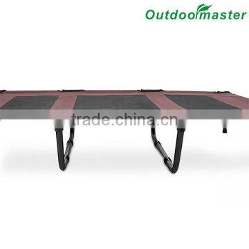 Large Size Durable Breathable Oxford Brown Wrought Iron Pet Bed photo-3