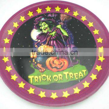 Halloween Cheap Plastic Charger Plates