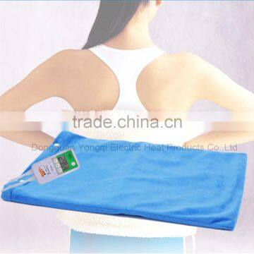 CE Fleece Cover Washable Fast Heating Auto Off 90 Mins 100W Electric Heating Pad For Rehabilitation Therapy photo-3