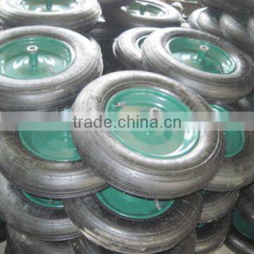 Multipurpose Penumatic Rubber Wheel 3.50-6 Wheelbarrow/trolley photo-2