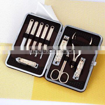 10pcs Set Men Beauty Equipment Nail Clippers Manicure Set photo-4