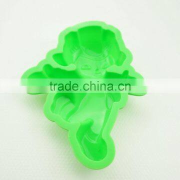 11179 Sweet Girl Shape Cake Decoration Fondant Silicone Mold photo-4