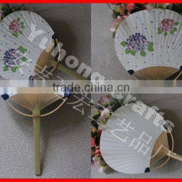 New arriving advertising paper round fan
