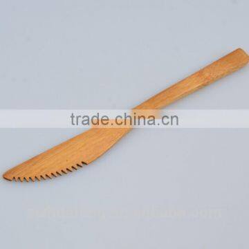 mini bamboo dentate butter Knife