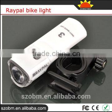 Biking RAYPAL 3W 3 Modes Light Front Bike Led Lights For Bicycle With Clip photo-2