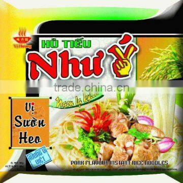 INSTANT RICE NOODLES PORK FLAVOUR