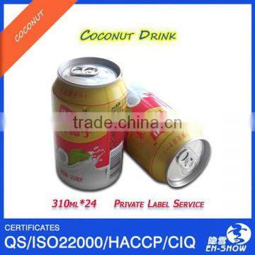 Cheap Price Fresh 310ml Can(tinned) Coconut Milk Drink