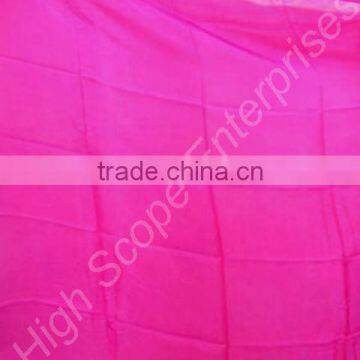 Belly Dance Pure Silk Veils Solid Hot Pink Color