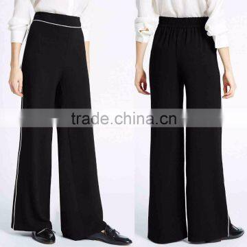 Palazzo Pants Women Contrast Piped Palazzo Wide Leg Trousers Plus Size Palazzo Pants